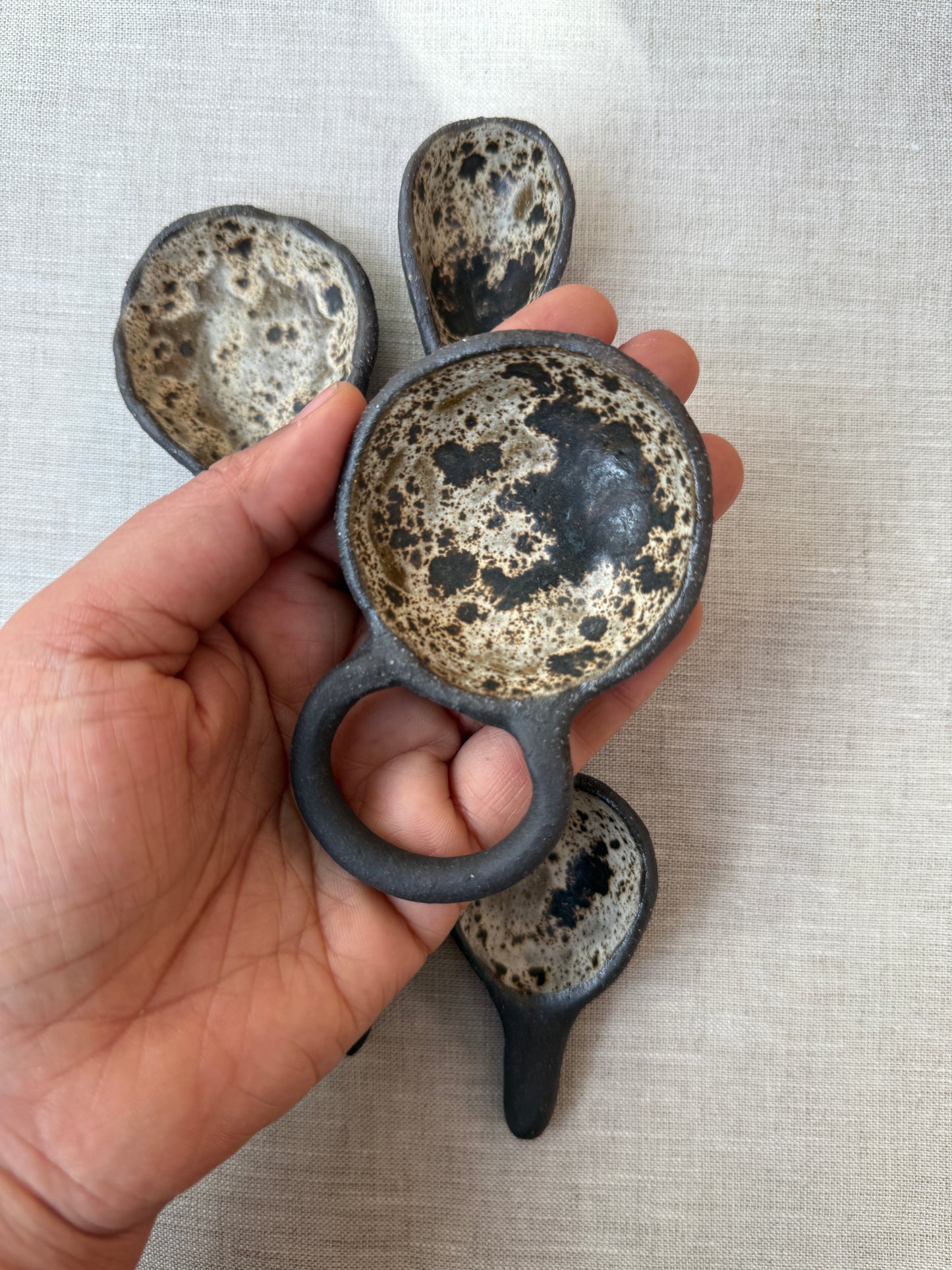 Ceramic Kitchen Scoop Set