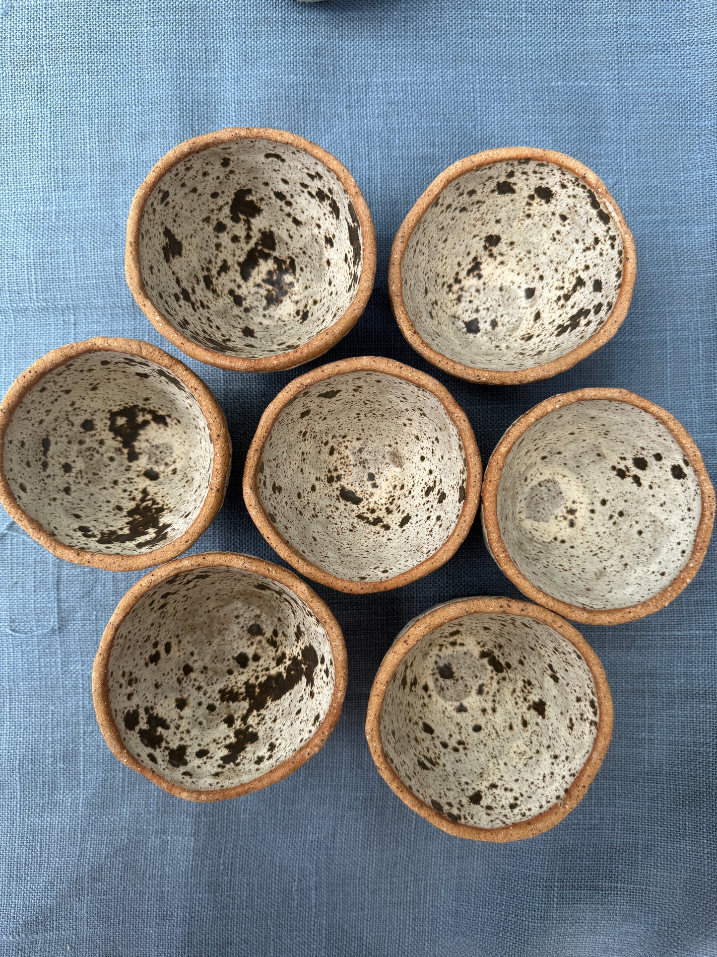 Small Speckled Clay Latte Cup