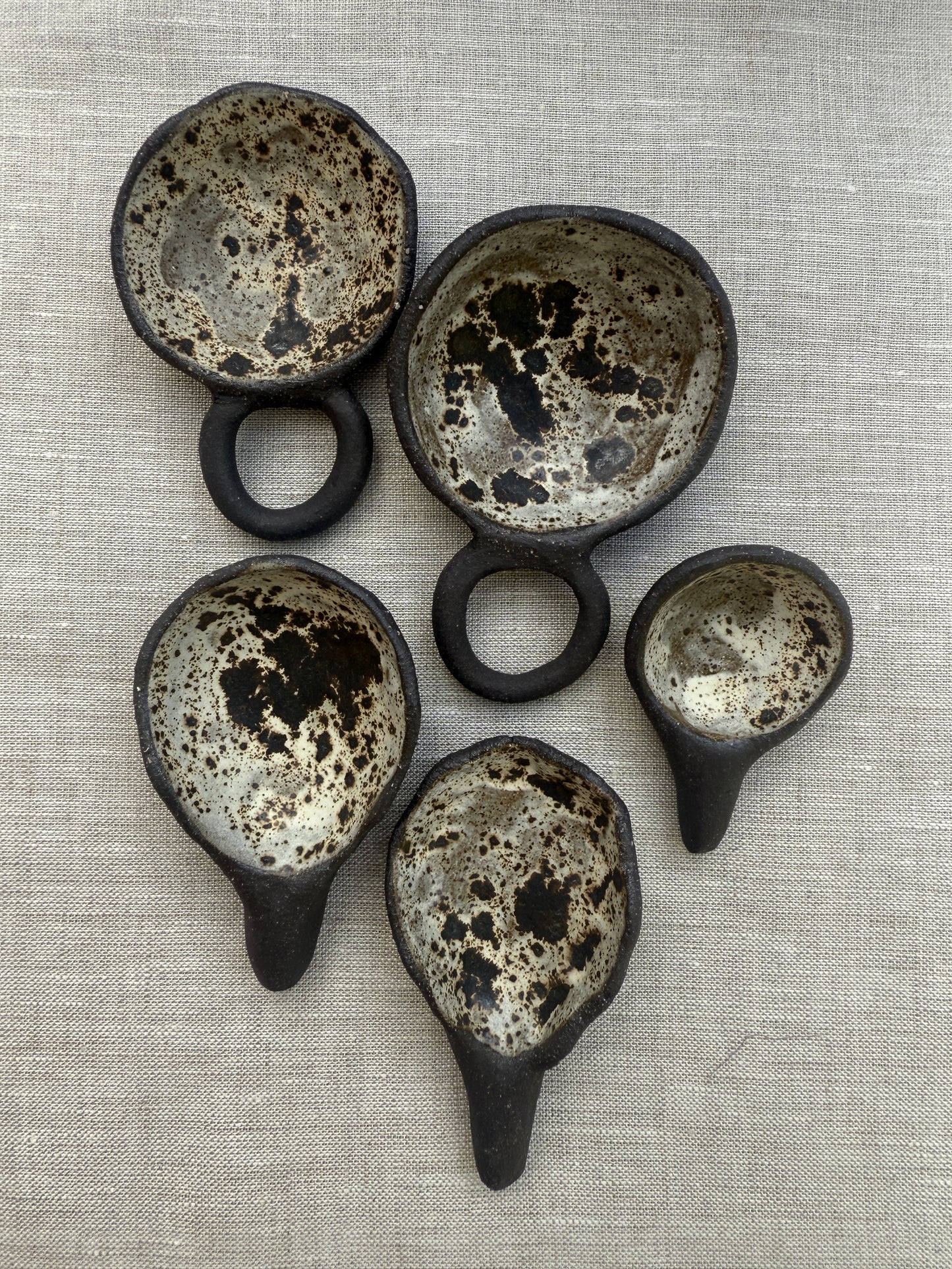 Ceramic Kitchen Scoop Set