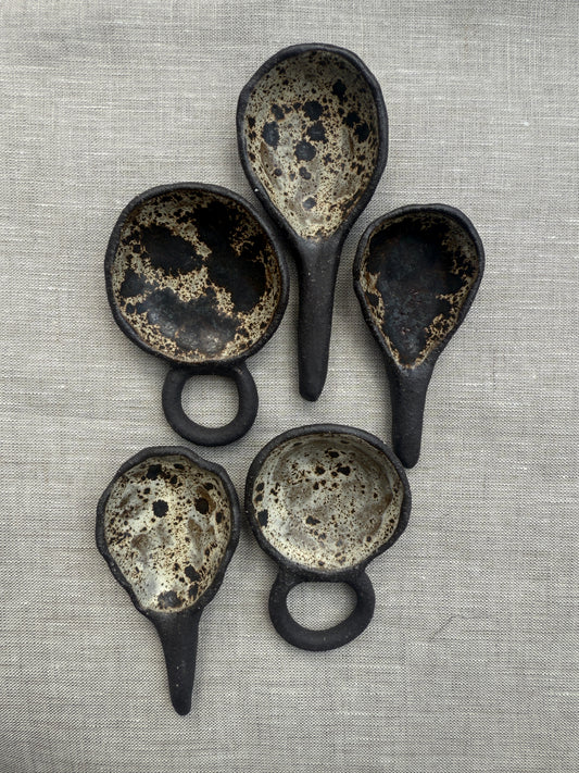 Ceramic Kitchen Scoop Set