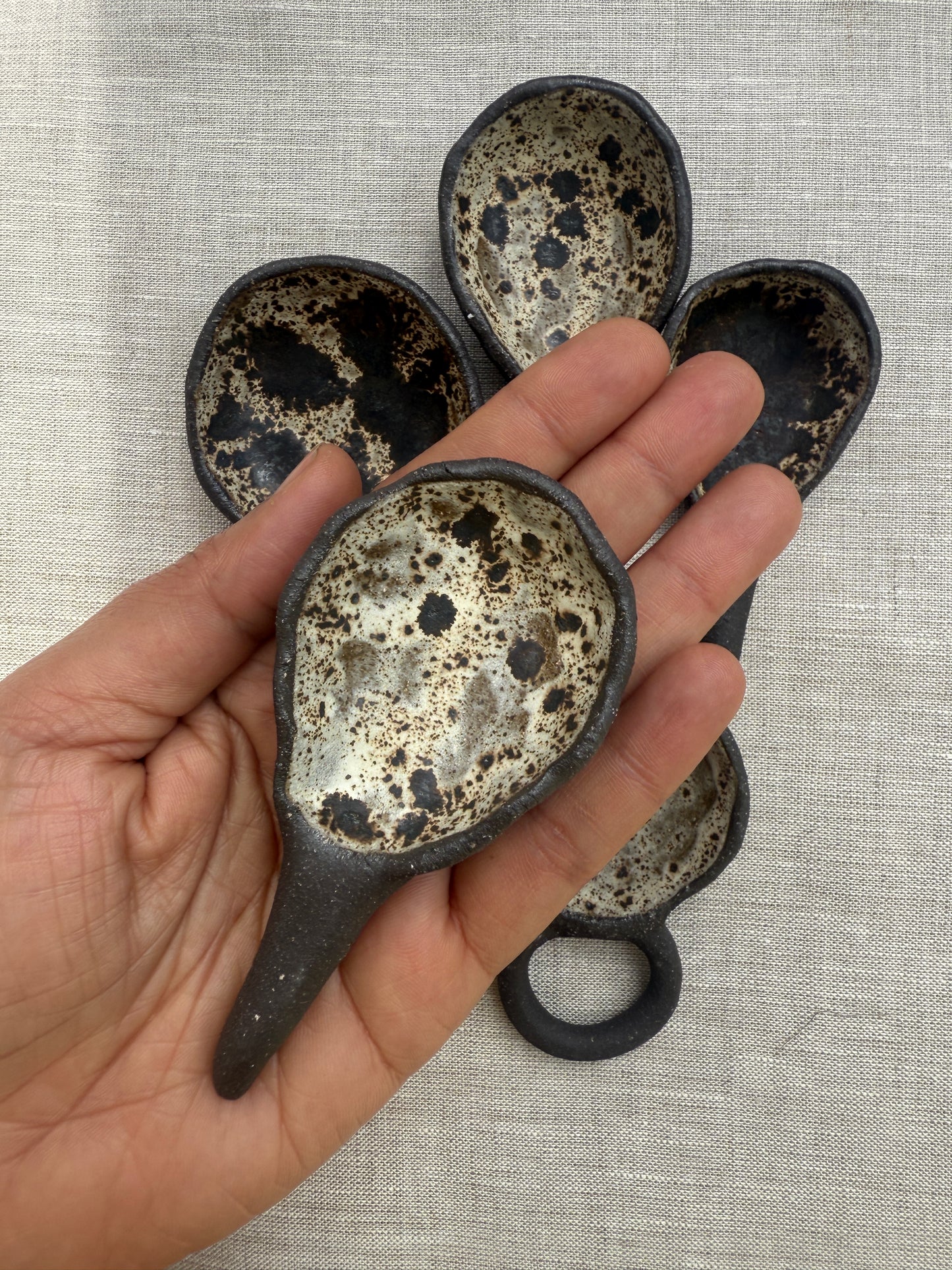 Ceramic Kitchen Scoop Set