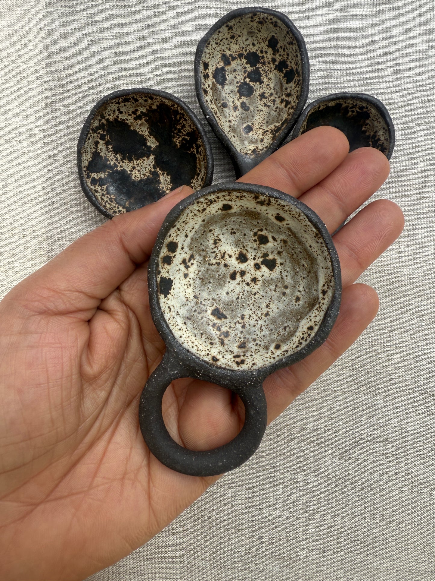 Ceramic Kitchen Scoop Set