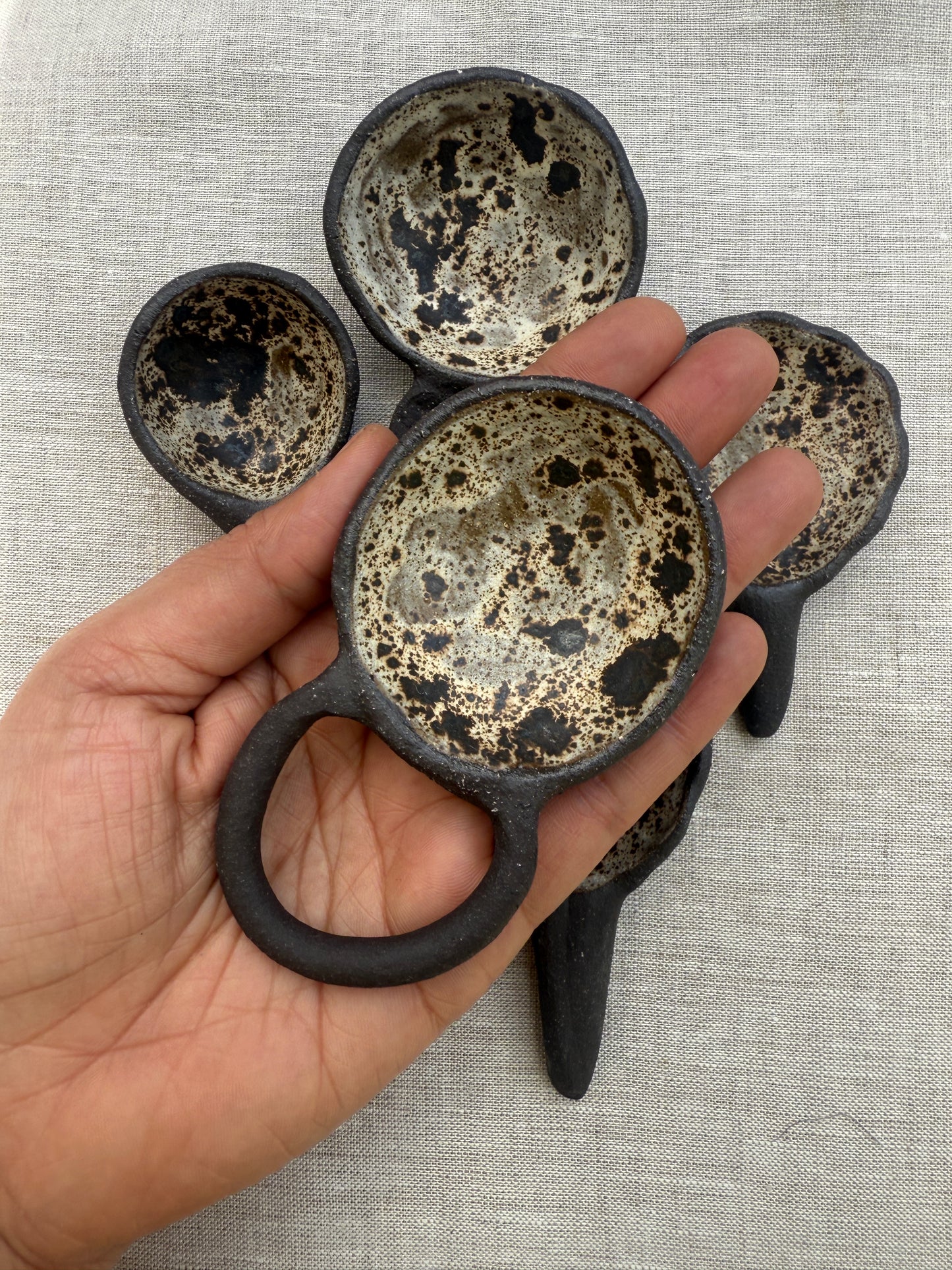 Ceramic Kitchen Scoop Set
