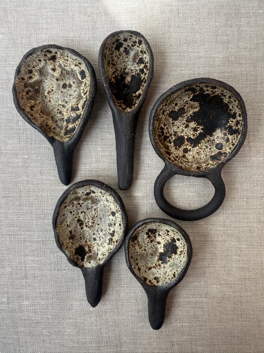 Ceramic Kitchen Scoop Set