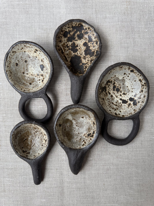 Ceramic Kitchen Scoop Set