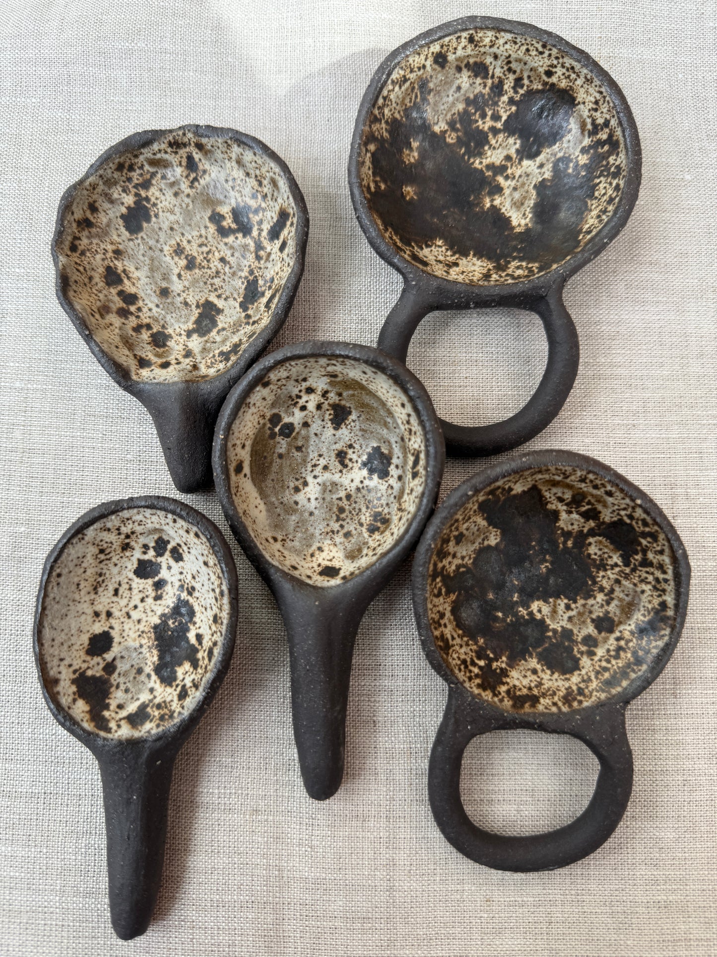 Ceramic Kitchen Scoop Set
