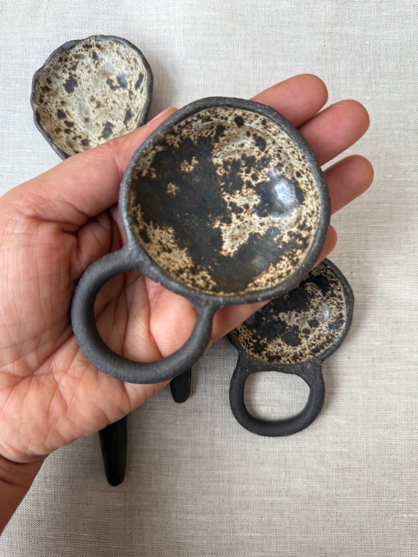 Ceramic Kitchen Scoop Set