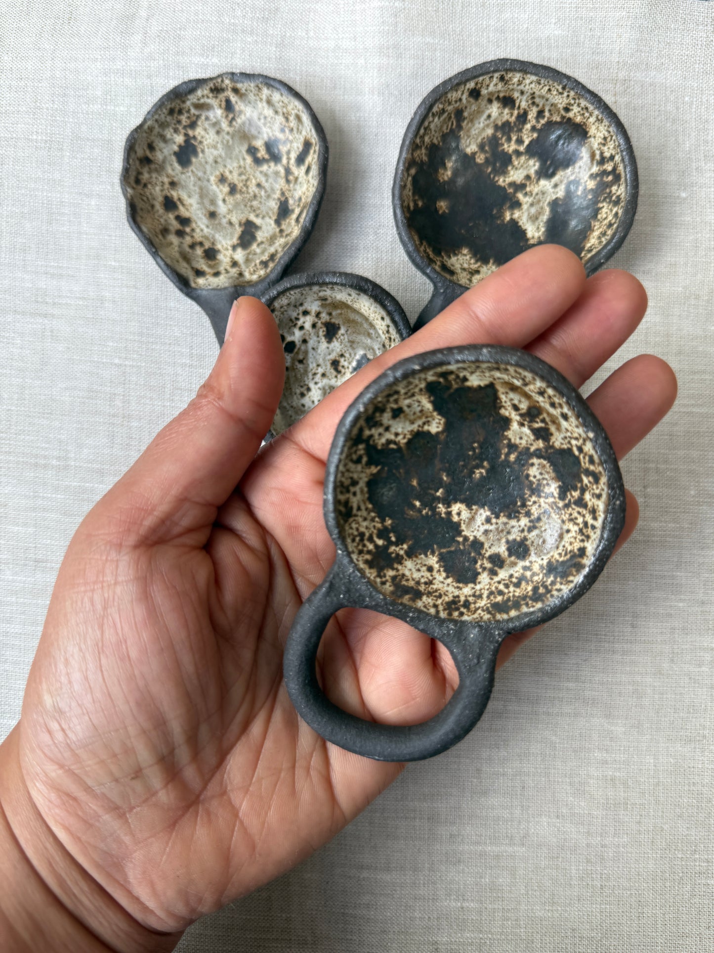 Ceramic Kitchen Scoop Set