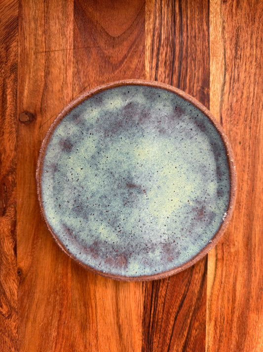 Set of 2 Small Stoneware Plates (12cm)